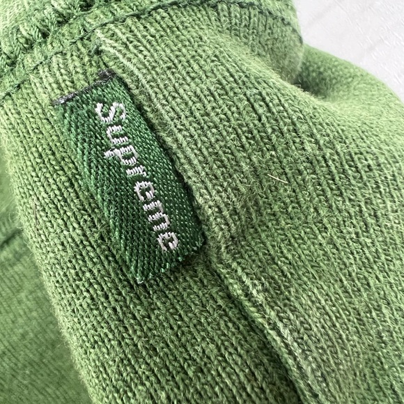 Supreme New York Men’s Size L Pine Green Cotton Hoodie - Picture 6 of 13